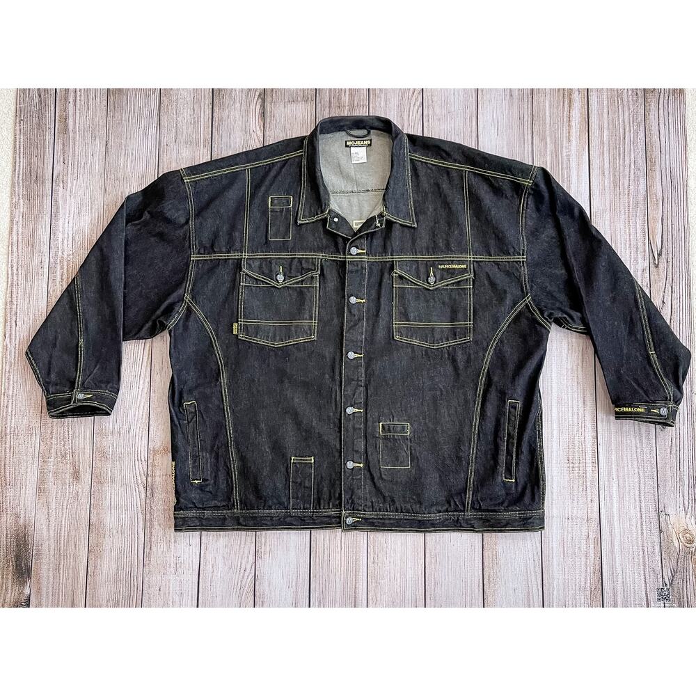 Vintage 6XL MOJEANS MAURICE MALONE Jean Jacket
